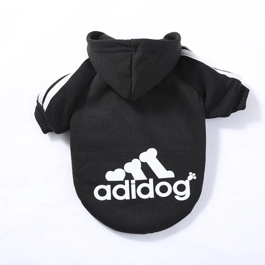 Sudadera adidog negra para perros
