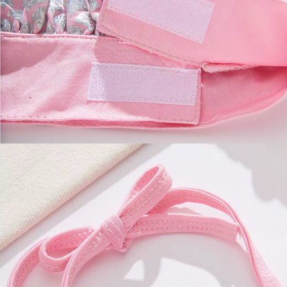Bañador tipo bikini de sirena para mascotas