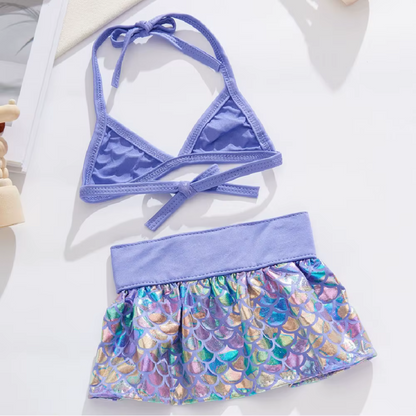 Bañador tipo bikini de sirena para mascotas