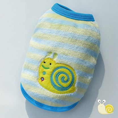 Pijama polar para perros sin manga